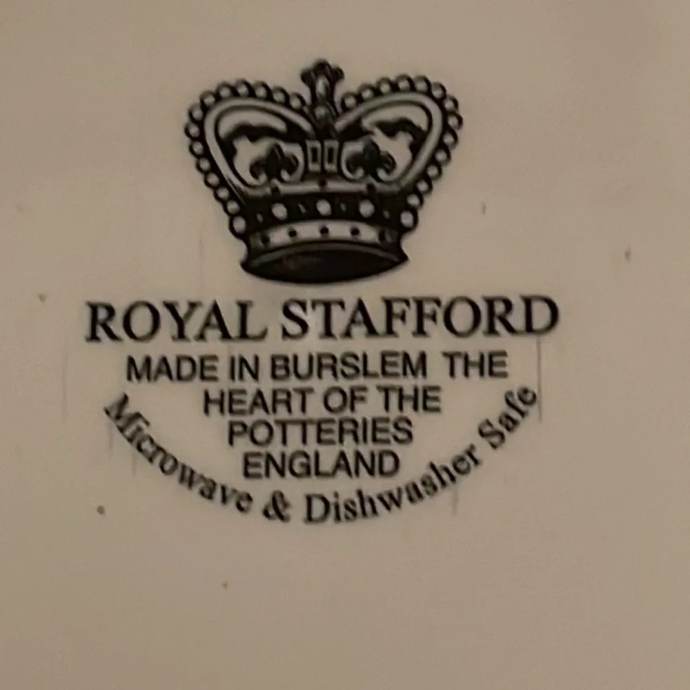 "Till Death do us part" Skulls Dinner Plate by Royal Stafford. - Picture 3 of 4